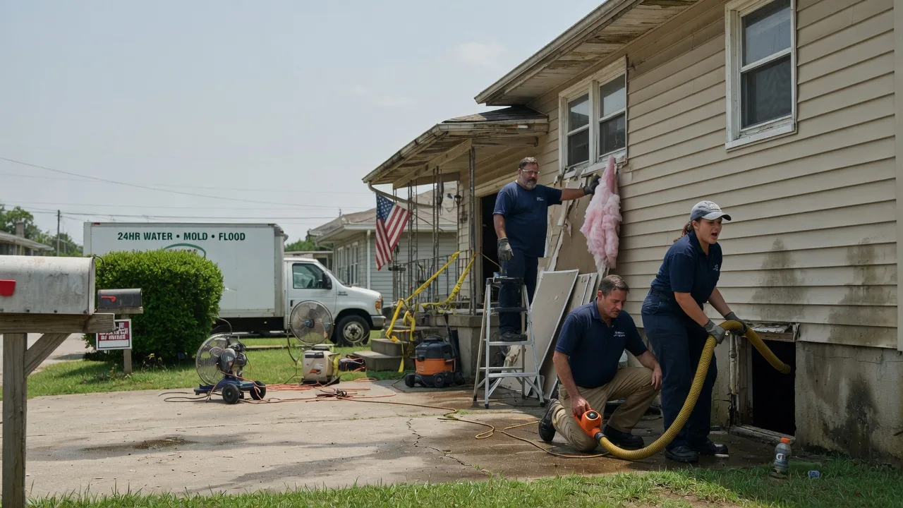 Water Damage Repair in Bridgeview, IL near me